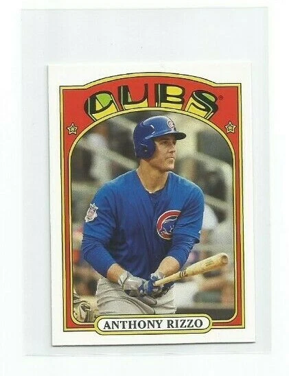 ANTHONY RIZZO (Chicago Cubs) 2013 TOPPS MINI CARD #TM-12 - Image 1 of 1