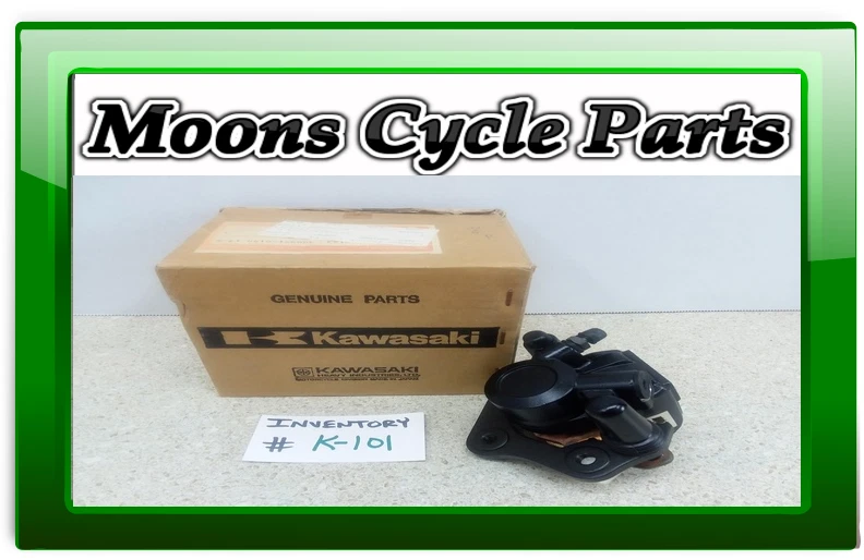 VTG NOS 1986 Kawasaki KX500 KX250 KX125 Rear Brake Caliper Assembly # 43041-1209 - Image 1 of 4