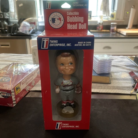 NEW SEALED Twins Enterprise St. Louis Cardinals Collectable Bobblehead Doll Cover