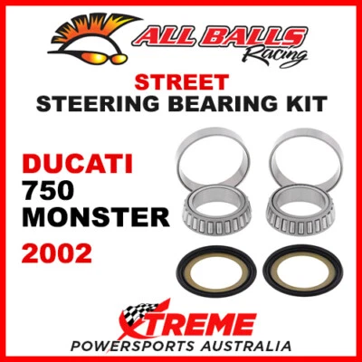 Kit de rodamientos de dirección All Balls Ducati 750 Monster 2002 22-1039 Foto 1 de 2