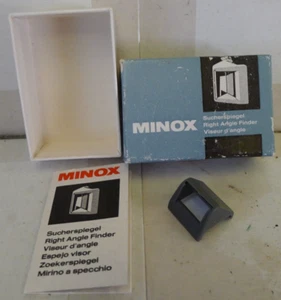 Minox Model A B C Right Angle Finder Mirror with Original Box & Manual - RARE - Picture 1 of 11