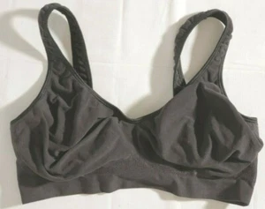 Basic black lightweight sports bra L - Picture 1 of 4