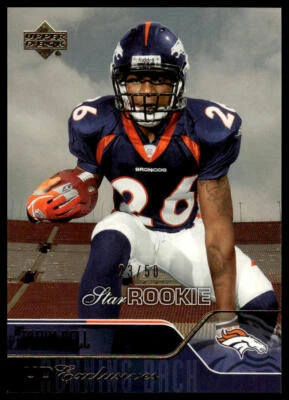 2004 Upper Deck #250 Tatum Bell UD Exclusives #/50 - Image 1 of 2