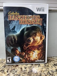 CIB CABELA'S DANGEROUS HUNTS 2011 SPECIAL EDITION NINTENDO WII VIDEO GAME - Picture 1 of 3