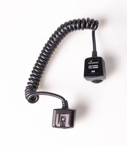 Promaster Deluxe TTL Off-Camera Remote Cord for Nikon-new price-further reduced! - Picture 1 of 2