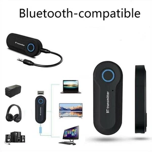 1 Pcs 3.5mm Cable AudioStereo Music Bluetooth Transmitter Receiver Adapter - Zdjęcie 1 z 11