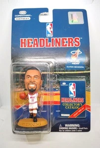 Alonzo Mourning Miami Heat #33 Headliners 3" groß 1997 NBA Basketball Figur - Bild 1 von 3