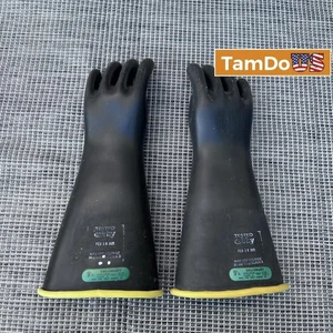 Guantes aislantes eléctricos SALISBURY clase 3 9,5, 26,5 kV CA, ASTM D120 - Imagen 1 de 12