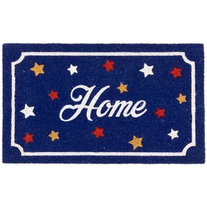 Northlight Blue Kokos "Home" Americana Outdoor Fußmatte 18" x 30" - Bild 1 von 5