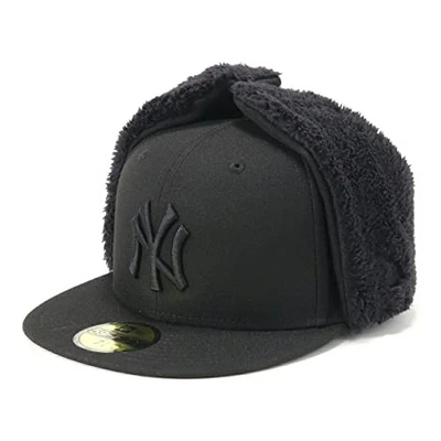New Era 59FIFTY Dog Ear Cap (13496361 NER33C0209) MLB New York Yankees NY Black - Image 1 of 4