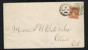 Canada 1898 3¢ Small Queen Montreal Duplex Stewart Munn & Co Montreal - Bild 1 von 2