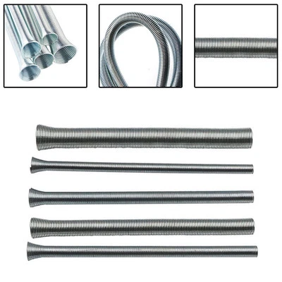 Dobladora de tubos dobladora de tubos de resorte acero de resorte flexible duradera herramienta de doblado de tubos - Imagen 1 de 4