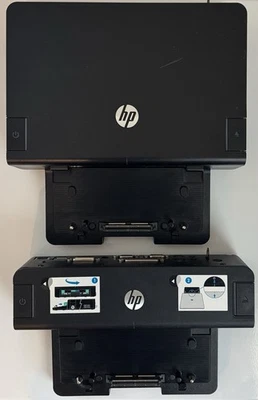 Lote de 2 estaciones de acoplamiento HP modelo HSTNN-I11X y HSTNN-I10X Foto 1 de 3