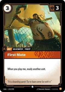 Riftbound League Of Legends Origins Card OGN 132 First Mate - Picture 1 of 1