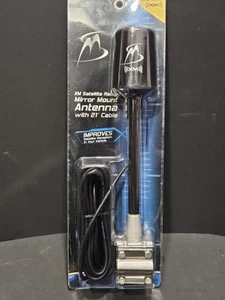 MobileSpec Universal Satelliten Radio Spiegel Halterung Antenne mit 21’ Kabel NEU - Bild 1 von 6