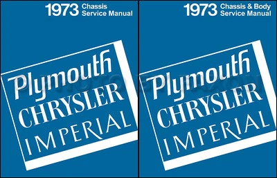Chrysler Shop 1973 conjunto manual Imperial New Yorker Newport Town Country Service Foto 1 de 3