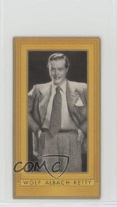 1937 Cigaretten Bilderdienst Bunte Filmbilder Series 2 Wolf Albach-Retty 2h8