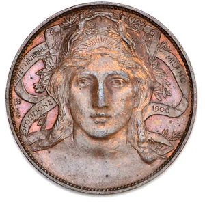 ITALIA 20 Centesimi 1906 Esposizione Milano - Imagen 1 de 2