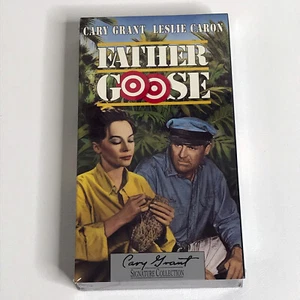 FATHER GOOSE VHS Cary Grant Leslie Caron Trevor Howard 1964 Academy Award Winner - Picture 1 of 4