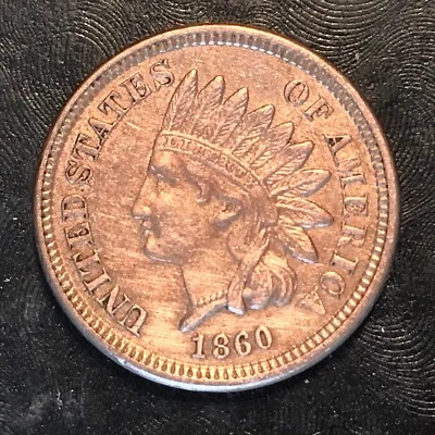 1860 Indian Cent - Copper Nickel - High Quality Scans #H054 - Image 1 of 2