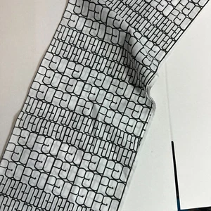 Vintage Scarf PEO Chapter 1970s Mod Design Womens Oblong Cotton - Picture 1 of 5