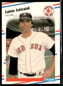 1988 Fleer - Calvin Schiraldi #365 Glossy - Picture 1 of 2