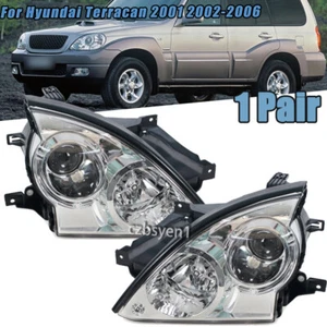 2PC Headlight Driving Lamp DRL Running Light For Hyundai Terracan 2001 2002-2006 - Picture 1 of 16