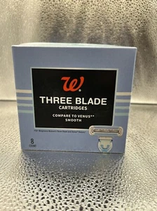 Walgreens Damen Rasierkassetten mit drei Klingen 8 Stück - Vergleich zu Venus Smooth - Bild 1 von 5
