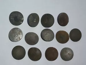 WW2 GERMAN SOLDIERS BUTTONS, BATTLEFIELD RELIC (1055) - Picture 1 of 4