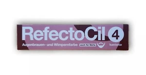 RefectoCil/Augenbrauen&Wimpernfarbe No.4 Kastanie "auch für Bärte" 15ml - Bild 1 von 1