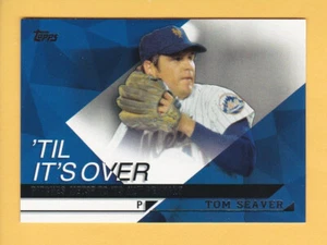 2015 Topps Series 2 #TIO-10 TOM SEAVER New York Mets 'TIL IT'S OVER Insert - Picture 1 of 2