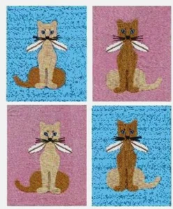 Guilty Cat applizierter Quilt - Muster und Anleitung für Katzenliebhaber jeden Alters - Bild 1 von 1