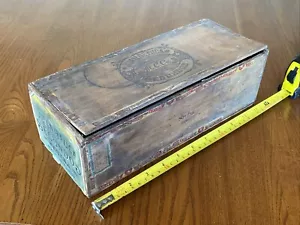 ANTIQUE HAVANA STUBS FOIL MC MORGAN CIGAR BOX JUAN DE FUCA SEGUNDOS TAMPA FL - Picture 1 of 24