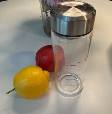 Glass Bottles with Lids 12 Oz, 6PCS - Image 1 of 4