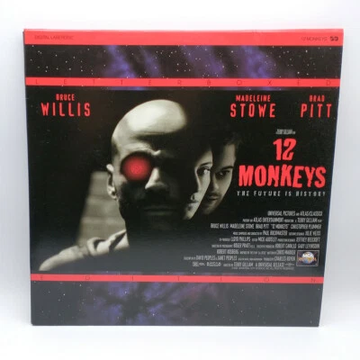 12 Monkeys (1995) / Widescreen Letterboxed / LD Laser Disc Laserdisc - 42785 Foto 1 de 4