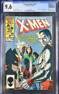 UNCANNY X-MEN #210 - CGC 9.6  Marvel 10/86 Claremont Romita Jr - Picture 1 of 2