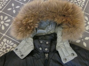 TOP JET SET; EXCLUSIVE DAUNEN SKIJACKE MIT PELZ; GR. 40; MOLLIGWARM - Bild 1 von 9