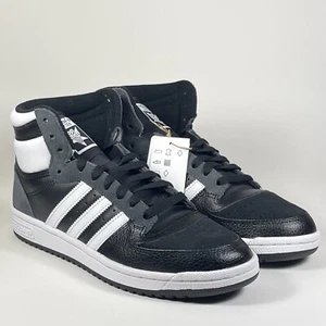 Adidas Top Ten RB Hi Top Basketball Black/White Mens Size 8.5 GX0742 - Picture 1 of 10