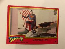 Superman II 2 Trading Card #87 Christopher Reeve, VF, 1980 Topps