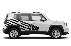 USA flag Decal For Jeep Renegade Latitude Trailhawk Sport Limited graphic Door - Bild 1 von 3