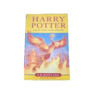 Harry Potter and the Order Of The Phoenix Hardback 1st Edition with Dust Jacket - Foto 1 di 16