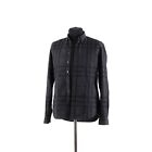 Men's Burberry Brit Cotton Black Check Shirt Size L 180/100A