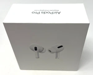 Apple AirPods Pro MLWK2AM/A- BOX, CHARGE CABLE, EARBUD TIPS-ONLY - REALLY NICE! - Picture 1 of 6