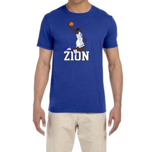 ZION WILLIAMSON DUKE UNIVERSITY BASKETBALL DUNK GILDAN SHIRT MEN's SIZE 3XL - Picture 1 of 1