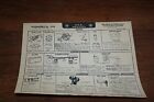 1948 OLDSMOBILE SIX CYLINDER TUNE UP CHART  CANADA