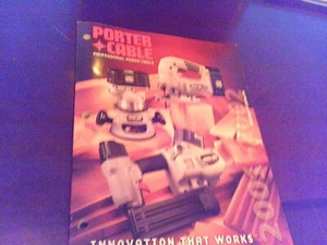 Porter Cable Power Tool Catalog 2001-2002 - Picture 1 of 3