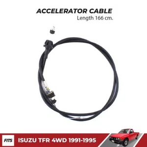 Accelerator Throttle Cable Fits Isuzu TFR Brava Rodeo 4WD Pickup 1989-95 EBEZ - Bild 1 von 6