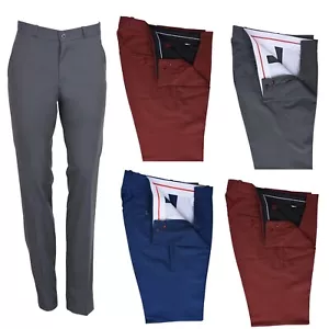 Men’s Retro Sta Press Trousers Slim Fit Classic 60s 70s Tonic Two Tone Mod Pants - Picture 1 of 28