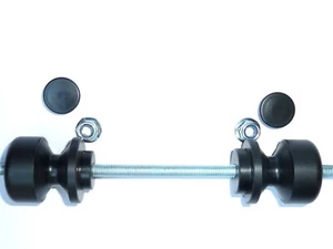 HONDA VTR 1000 FIRESTORM 1997-2003 CRASH PROTECTION REAR SPINDLE LIFTS OGGYS PAD - Picture 1 of 4