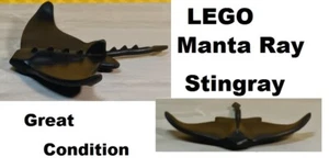 LEGO Manta Ray Stingray BLACK Sea Creature Ocean Floor Villain 1999 Star Wars - Picture 1 of 1